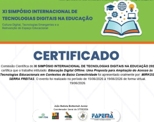 Certificado de Educação Digital